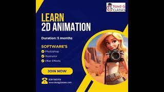 Best 2D Animation Training Institute in Rohini Delhi | Join Next G Classes | Call: 8287540705