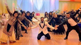 Old School Bollywood Wedding Dance (featuring parents surprise!)