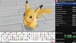 Pokemon Let's Go Pikachu/Eevee Co-Op Diploma Speedrun w/ camp4r in (5:35:47) [Pikachu Side]