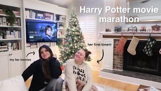 binge watching Harry Potter | vlogmas day 12