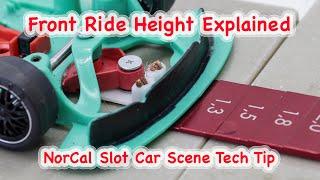 Tech Tip - Understanding Slot Car Ride Height