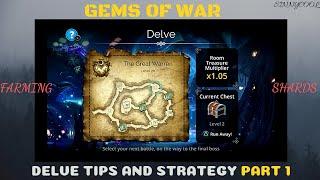 Gems of war delves tips and strategy | Part 1 | Delve farming