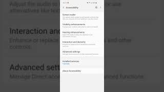 How to enable accessibility service on Android