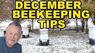 Beekeeping TIPS For DECEMBER