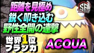 【アジア1位 極・ブランカ】狩りの時間ダッ！距離を見極めするどく野性全開の連撃を叩き込む ACQUA ブランカ｜ ACQUA (ブランカ) vs ルーク , ザンギエフ , ルーク【スト6】