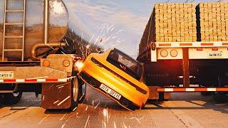 Truck and Car Crashes #04 [BeamNG.Drive]