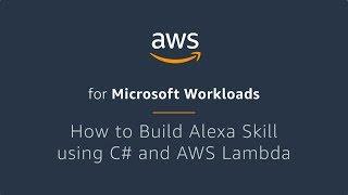 How to Build Alexa Skill using C# and AWS Lambda