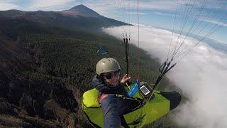 Paragliding on Tenerife