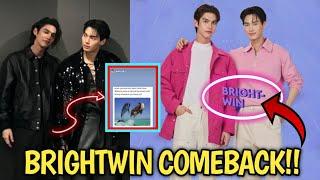 THE BRIGHTWIN COMEBACK THAT WE HAVE BEEN WAITING FOR