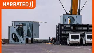 Massive Crane Makes Way for Next Starship Launch | SpaceX Boca Chica