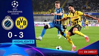 Club Brugge vs Borussia Dortmund 0-3 Highlights | FC Bruges - BVB | UEFA Champions League 2024/2025