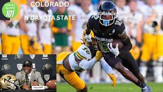 North Dakota State Bison vs  Colorado Buffaloes Game College Football Highlights| Luxury Sports 101