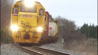 Trains by Drone - Main South Line - New Zealand