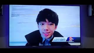 Ryan Doan Nguyen on WCVB channel 5 Boston on April 27, 2021