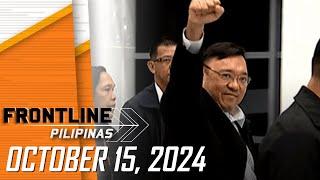 FRONTLINE PILIPINAS LIVESTREAM | October 15, 2024