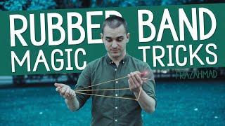 Rubber band magic reveal |magic tricks |