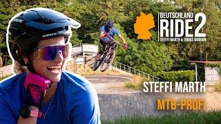 BMX & Pumptrack-Session bei Steffi Marth in Plessa | Deutschland Ride 2