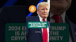 2024 election: Trump positioning himself as a crypto ally #shorts