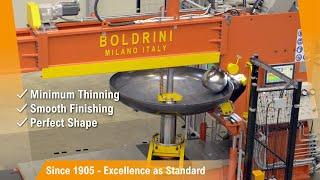 BOLDRINI CNC-controlled flanging machines RIBO series | Dished Ends Production