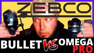 OMEGA PRO VS. BULLET field test and spec comparison (zebco)