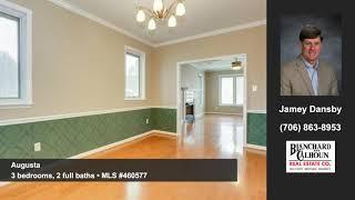 Homes for sale Augusta GA $224,900 Blanchard & Calhoun