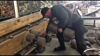 225lbs DB Rows! Gettin' NASTY at METROFLEX GYM - ARLINGTON!