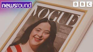 Model Ellie Goldstein shares her story | Newsround