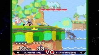 S@X Monthly - CT Mew2King (Sheik) Vs. Dr. PeePee (Marth) Melee Singles GF - SSBM