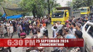 DD News Mizoram - Chanchinthar | 25 September 2024 | 6:30 PM