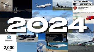 My EPIC 2024 Recap!! Happy New Year 2025!! #planes #2025 #newyear #recap #aviationlovers #aviation