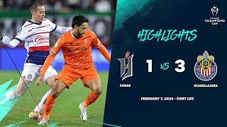 Champions Cup | Forge FC 1-3 Guadalajara | Round One ConcaChampions 2024