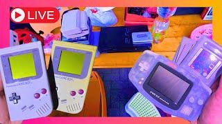 Flohmarkt Stress! Kämpfe um die GameBoy´s und PS1-Spiele! ️