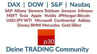 Dax / USA Analyse ab 12.August: Wohin steigt der Dax nach 750 Punkten Korrektur? MOB bleibt 17.626 !