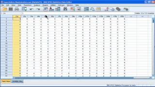 Replace Missing Values - Expectation-Maximization - SPSS (part 1)