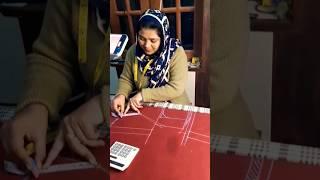 One Tuck Blouse Cutting/Blouse Cutting #shahnaz #blouse #princecutblouse #reel #blousecutting