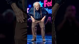 An eccentric elderly person. #america #americasgottalent #magic #miracle