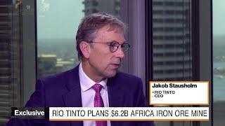 Rio Tinto CEO on Guinea Project, China Demand, Strategy