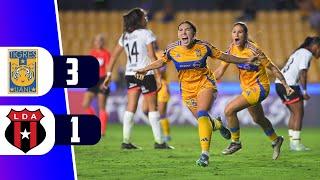 TIGRES VENCE 3 - 1 A ALAJUELENSE POR LA CONCACAF CHAMPIONS CUP WOMEN | REY DEPORTIVO