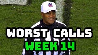 Top 5 Worst Referee Calls of Week 14 | NFL 2020 Missed calls