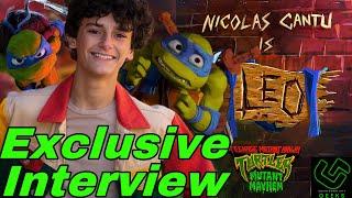 Nicolas Cantu Interview - TMNT Mutant Mayhem