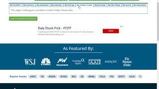 My MarketBeat and Company Profiles Walkthrough