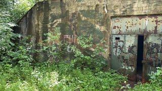 Abandoned scary US Bunker, lost places in the forest