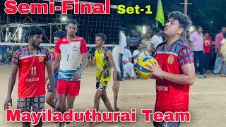 18000rs Match | set-1 | Mayiladuthurai vs 7 star ⭐️ | Sai Krishna come back | super match | Mr love