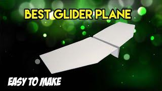 how to make a paper airplane Glider - Paper Plane Tutorial - DOCI - Origami