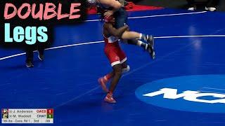 15 Powerful Double Legs @ 2023 NCAA's