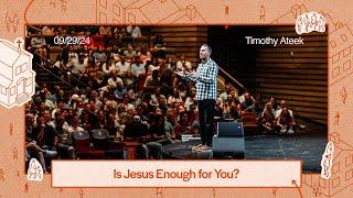 Is Jesus Enough for You? // Colossians 2:16-23 // Watermark Community Church