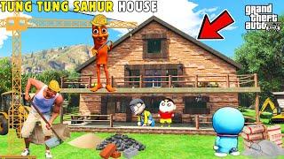 Shinchan and Franklin Build House For Tung Tung Tung Sahur in GTA 5