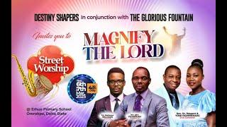 Rev Igho L. Yegbeburu - Magnify The Lord (Street Worship)