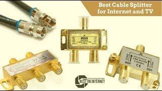 Best Cable Splitter for Internet and TV