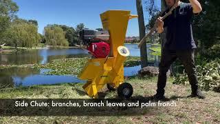 Greatbull GBD601 Mulcher Chipper Shredder - one of the TOP SELLINGs in Australia - How it works?